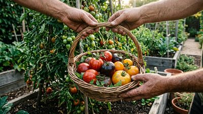 Growing tomatoes