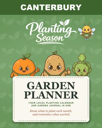 Cover of the Canterbury Garden Planner