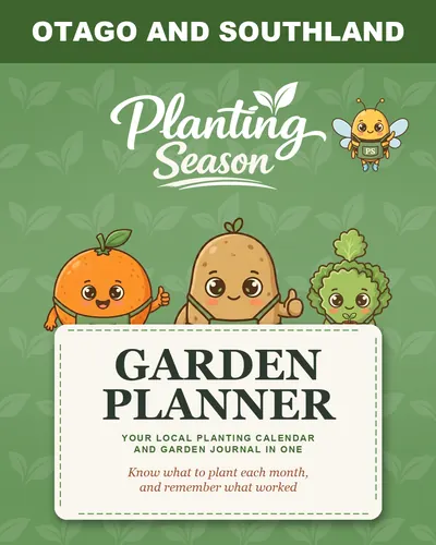 Cover of the Otago and Southland Garden Planner